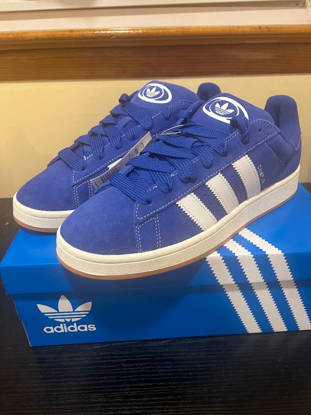 SIZE 13.5 MEN - adidas Campus 00s Lucid Blue Gum NEW